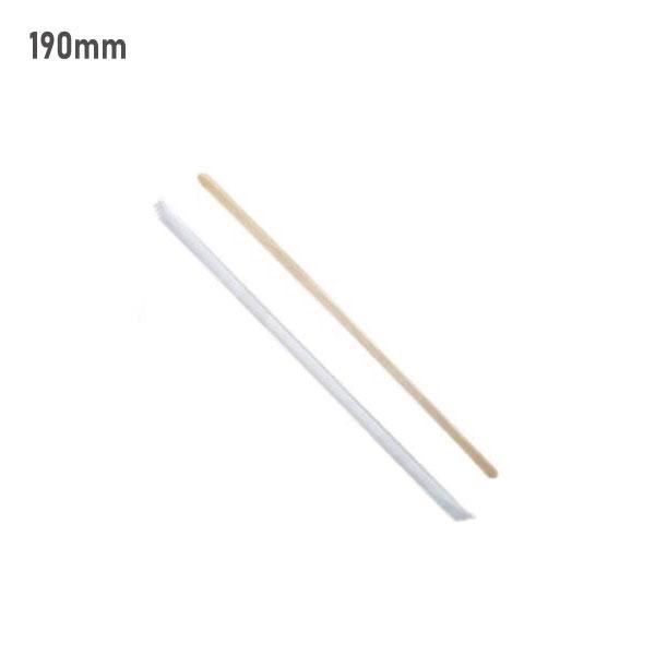190mm Wooden Coffee Stirrer Paper Wrap 2000/ctn