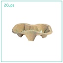 2Cups Pulp Fiber Carrier 500/ctn