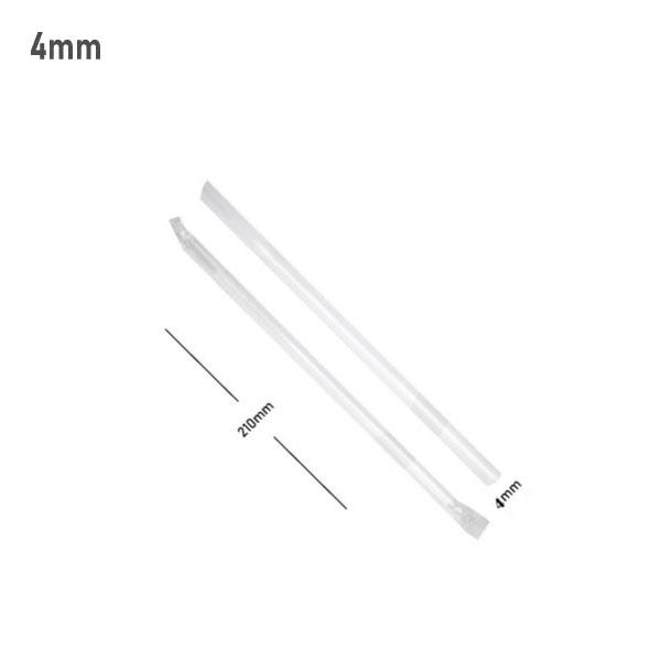 4*210mm Clear Spike Straw Film Wrap 4000/Ctn