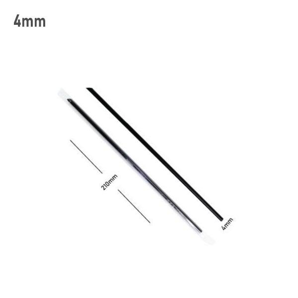 4*210mm Black Spike Straw Film Wrap 4000/Ctn