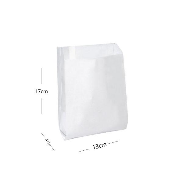 White Paper Satchel Bag 13×4×17cm - 1000/ctn