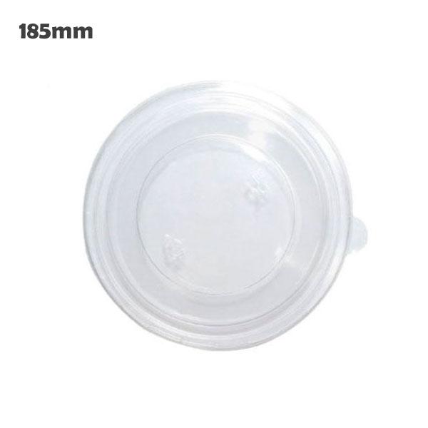 185mm PET Plastic Salad Bowl Lid 300/ctn