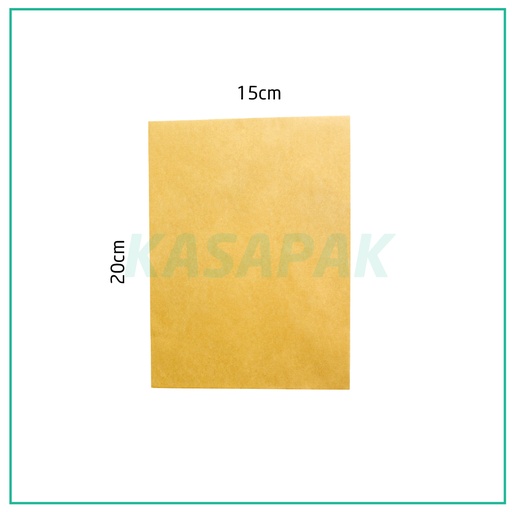[001320] PE Kraft Wrapping Paper 15×20cm 2000/ctn