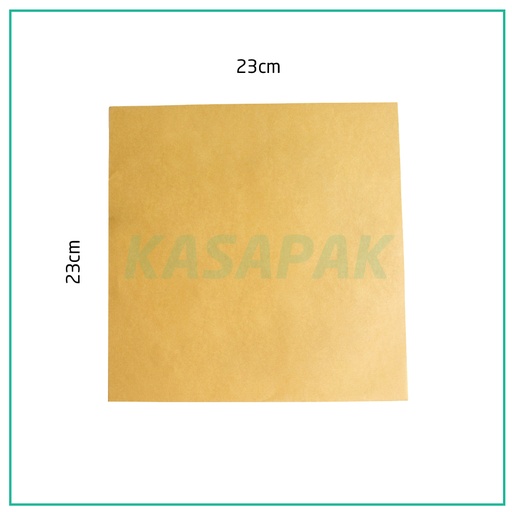 [001321] PE Kraft Wrapping Paper 23×23cm 2000/ctn