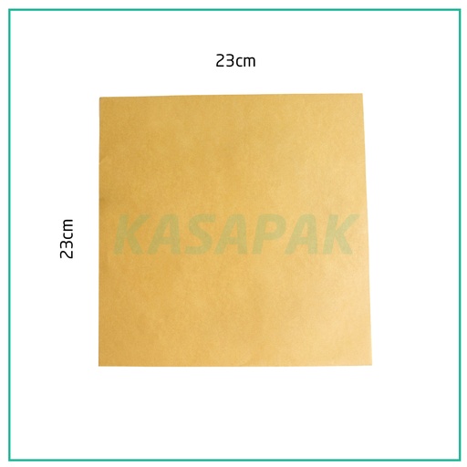 [001321] PE Kraft Wrapping Paper 23×23cm 2000/ctn
