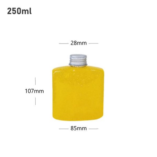 [001616] 250ml B PET Plasitc Cold Brew Bottle Alu Cap 200/ctn