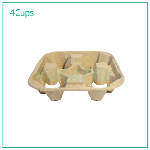 [011002] 4Cups Pulp Fiber Carrier 250/ctn