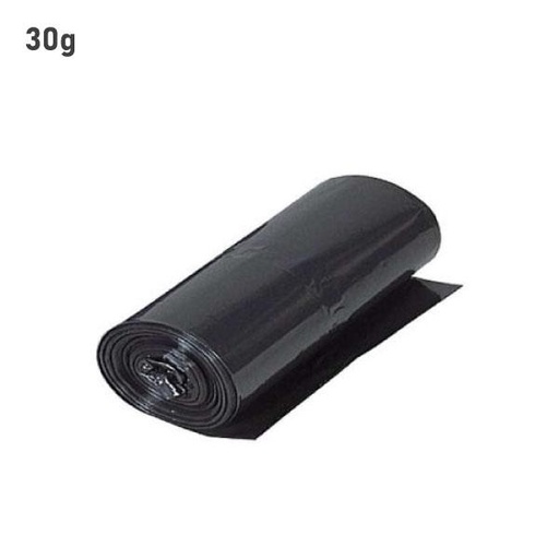[004001] 30Gallon Black Plastic Trash Bags 15kg