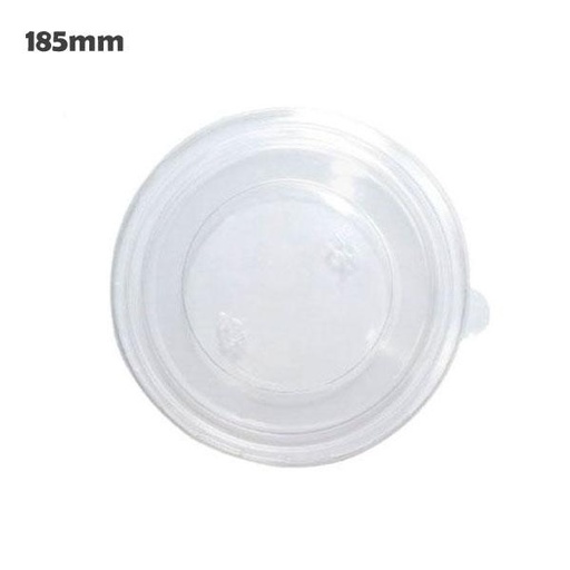 [001130] 185mm PET Plastic Salad Bowl Lid 300/ctn
